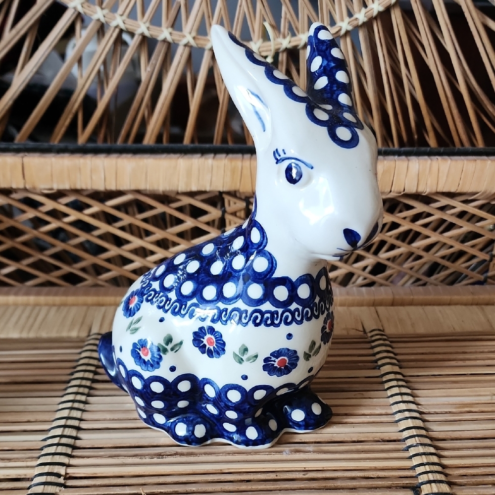Boleslawiec Wiza Polish Potter Rabbit